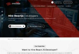 Hire Reactjs Developer - Are you planning to hire a Front End React Developer? Look no further than JS Panther! Our team has extensive experience with the React framework and can provide top-notch development services. Our panthers are experienced in building user interfaces and are proficient in JavaScript, HTML, and CSS. We have a track record of delivering high-quality, responsive websites and applications.
