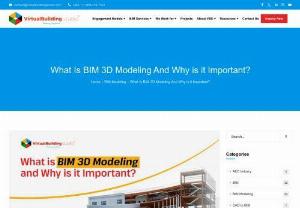 What Is BIM 3D Modeling and Why is it Important? - The AEC industry has come a long way from having to draft with a pen on large sheets to CAD drafting services. This advanced technology has been widely adopted in this tech-oriented era exploring new-age design sensibilities. Let&rsquo;s explore the world of 3D BIM modeling and find the best outsourcing partner.