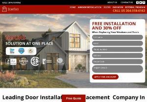 Doors Winnipeg | Installation, Replacement, Repair Services - Smarttechwindows provides premium doors in Winnipeg with installation, repair & replacement services on demand, Call us today.