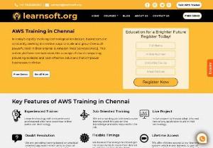 AWS Training in Chennai - In today's rapidly evolving technological landscape, businesses are constantly seeking innovative ways to scale and grow. One such powerful tool in their arsenal is Amazon Web Services (AWS). This online platform revolutionizes the concept of cloud computing, providing scalable and cost-effective solutions that empower businesses to thrive.