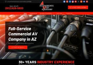 Commercial AV Services - Welcome to Commercial AV Services, the trusted provider of Commercial Audio/Video solutions in Phoenix, Arizona. With years of experience, our dedicated team is committed to delivering top-notch audio and video solutions tailored to your unique business needs. We are committed to quality and customer satisfaction. From upgrading conference rooms to creating immersive retail experiences, our comprehensive services cover audio solutions, video solutions, conference room integration, and...