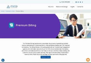 Premium Billing Software | Mirra Healthcare - Empower your financial processes with Mirra&#039;s premium billing software. Tailored for healthcare, it ensures error-free invoicing, payment tracking, and a smooth premium billing experience. 