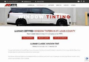 Auto Trim Restyling: Your One-Stop Shop for Premium Window Tinting Services - The Best Car Window Tinters in St. Louis. Go where the Dealers go! ATR only trusts one brand for automotive films - LLumar. We laser-cut our window film to ensure a razorblade never comes near your vehicle. LLumar premium film is backed by an industry leading warranty and installed by the pros at Auto Trim. 