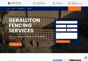 Geraldton Fencing Services - Geraldton Fencing Services is the most trusted fencing contractor in Geraldton. We have been providing quality fencing services to the residents of Geraldton for over 10 years. We are committed to providing our customers with the best possible service and workmanship.