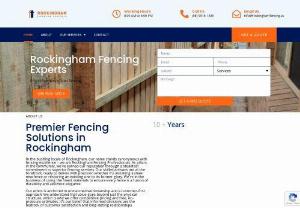 Rockingham Fencing Professionals - Rockingham Fencing Professionals is the name to know for reliable, high-quality fencing services. Reach out today for your free quote and join the legion of Rockingham residents who trust in our expertise and dedicated service.