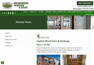 Exterior Doors Hudson Valley NY - New Beginnings Window &amp; Door has an extensive product range of exterior doors for any project. With us, you&#039;ll begin each day with a beautiful view.