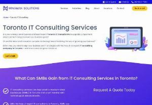 IT Consulting Services by Wingman Solutions - Are you running a small business and need expert Toronto IT Consultants to upgrade & implement advanced technology to meet your business goals?  Or are the latest and innovative complex technology needs hindering the way of growing your business?  Either way, you need to align your business and IT strategies with the help of an expert IT consulting company in Toronto – and here comes Wingman Solutions!
