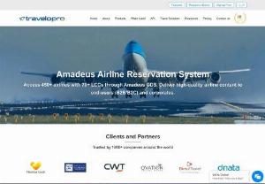    Amadeus Airline Reservation System - Travelopro provides Amadeus reservations system integration services to hotels, airlines, vacation packages, and car rentals all around the globe. With the Amadeus airline reservation system, we help you serve your clients better. You can empower your clients and sell to them more efficiently and interestingly by using Amadeus. These robust solutions are capable of satisfying the day-to-day needs of global travel agents and agencies.  