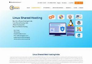 Buy Linux Shared Hosting | Cheap & Best Linux Shared Web Hosting - HostingHome is offering the cheapest web hosting in India. Our Linux shared hosting plans or Servers come with cPanel, SSL Certificates, and Softaculous 24/7 Support.