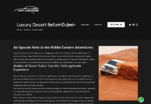 Desert Safari Tours Dubai - Sports Car Rental Dubai - Happy Limousine - Looking for Desert Safari Tours in Dubai? Discover the incredible beauty of deserts with Happy Limousine. Our professional staff arranges luxury sports car rentals for desert tours in Dubai.