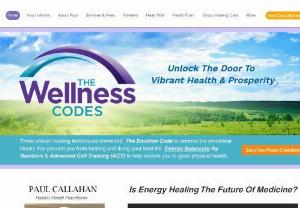 Holistic Health Practitioner In Warwick, RI | The Wellness Codes - Paul Callahan is a leading holistic health practitioner in Warwick, RI, offering a holistic medicine approach to improve your health and wellbeing. Experience holistic healing with Paul Callahan's Wellness Codes: Emotion Code, Energy Balancing By Numbers, and Advanced Cell Training. Remote sessions available globally.