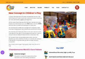 Toys on Rent in Mumbai | Rented Playzone - All about Playzone of Chandamama World,a personalized play area for kids that can be set up anywhere: whether at home, on the terrace, at a banquet, or in the garden, we can make it memorable.