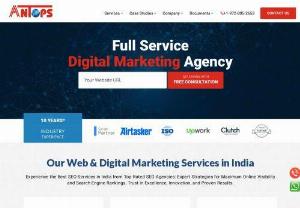 Indian SEO Company - Antops Technologies stands as a premier Indian SEO Company, renowned for its exceptional SEO Service in India. As the Best SEO Agency in India, we specialize in crafting customized SEO strategies that propel businesses to the forefront of digital success. Our expert team blends innovative techniques with a deep understanding of the dynamic Indian market, ensuring top search engine rankings and enhanced online visibility for our clients.