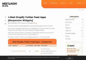 The 4 Best Shopify Twitter Feed Apps with Responsive Widgets - In the ever-evolving landscape of e-commerce, social media integration is a key ingredient for success. If you&#039;re a Shopify merchant looking to leverage the power of Twitter to engage with your audience, responsive widgets are your secret weapon. We&#039;ve curated a list of the four best Shopify Twitter feed apps that boast responsive widgets, ensuring seamless integration and an aesthetically pleasing display on your online stor