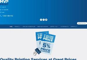 MVP Print Pty Ltd - MVP Print is an Australian owned and operated Printing House specialising in the digital &amp; offset printing of quality products. Our team aim for great quality, fast turnaround and the best prices online