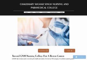 GNM Nursing College in Jaswant Nagar, Etawah - The GNM course opens doors to a rewarding career in nursing, equipping students with the knowledge, skills, and competencies needed to excel in healthcare.