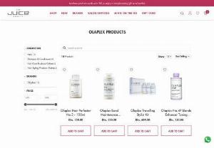 Buy Olaplex Products Online in Dubai, UAE | The Juice Beauty - Shop the best Olaplex products online at the best price from The Juice Beauty. Choose from a wide range of Olaplex hair products for hair care. ✓ Buy Now ✓ 4 hours delivery ✓ COD. 