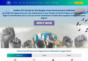 File RTI Online | Application Portal | RTI Status - Easily file RTI online through online RTI portal. Submit RTI first appeal request via RTI Guru. Get up to date about right to information act and policies. You can apply for all states of India.