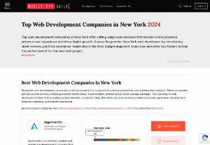 Tech Hub: Top Web Development Companies in NYC - New York City, known for its vibrant tech scene and innovative spirit, is home to some of the most renowned web development companies in the world. In this guide, we'll take a closer look at the top web development companies in NYC, highlighting their expertise, services, and contributions to the tech ecosystem.  Navigating NYC's Tech Landscape A Thriving Tech Ecosystem: New York City boasts a diverse and dynamic tech ecosystem, with a strong focus on innovation,...