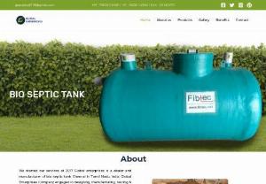 FRP Bio Septic Tank In Chennai - Eco-friendly bio septic tank in Chennai for sustainable waste management. Learn more on our website