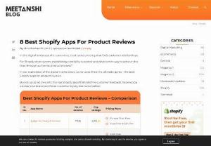 The 8 Must-Have Product Review Apps - In the dynamic world of e-commerce, customer reviews are the unsung heroes. They build trust, establish credibility, and influence potential buyers. For Shopify store owners, choosing the right product review app can make all the difference. Here are eight stellar Shopify apps that will take your product reviews to the next level.   