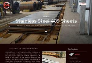 Stainless Steel 409 Sheets - Bhavya Stainless Pvt. Ltd. is a company that manufactures stainless steel products. We are a well-known manufacturer and supplier of Stainless Steel 409 Sheet, which is well-known for its superior properties and features. Grade 409 is a ferritic Stainless Steel alloy that is solely based on chromium concentration, which ranges from 11% to 30% but also contains some carbon. The presence of titanium, niobium, or both in the composition of 409 stainless steel enhances the steel's...
