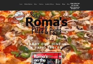 Roma's Pizza and Pasta - Pizza Restaurant in Springboro, OH || Address: 282 W Central Ave, Springboro, OH 45066, USA ||  Phone: 937-790-1000