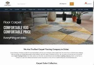 Screenshot of Diverse Collection of Carpets and Rugs
