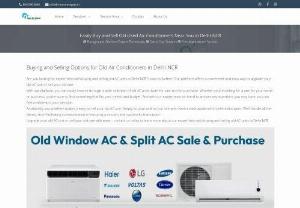 Buy and Sell Old Used Air Conditioners Near You in Delhi-NCR - Looking to upgrade your old window AC unit? Or looking to sell your old split AC unit? Look no further! We offer a platform for buying and selling old Air Conditioners in Delhi-NCR. Contact us today for more.