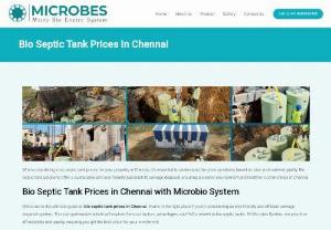 Low Cost Bio Septic Tank Prices in Chennai - Micro bio System - Get the best Bio Septic Tank prices in Chennai with Micro bio System! We offer high-quality, eco-friendly septic tanks at affordable prices. Call now for a quote!