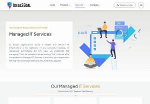 Managed IT Services - Ideas2Goal - Maximize the potential of your business with Ideas2Goal's managed IT services. Improve operations and productivity. Contact us to know more.