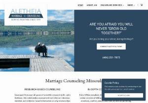 Aletheia Marriage Counseling - Address: 6235 N Placid Lake Rd, Seeley Lake, MT 59868, USA ||  Phone: 406-251-7073