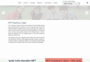 nift coaching in Jaipur - We are committed to spread awareness among new generation, and provides preparation classes for different entrance exams for new age career opportunities. Ignite India was established in 2006. Ignite Study Points are in across country including New Delhi, Bangalore, Mumbai, Chennai, Hyderabad, Ahmedabad, Patna etc .