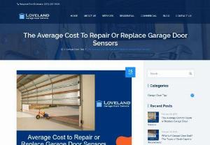 How Much Does It Cost to Replace a Garage Door Sensor? - What is the typical cost to repair malfunctioning or install new garage door sensors? Learn the average repair and replacement costs and how to maintain your sensors.  