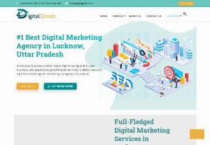 Digital Marketing Service Lucknow - DigitalGroot, a professional digital marketing & advertising agency in Lucknow started in 2017 with a motto to empower small and medium businesses. We offer complete marketing solutions under one umbrella. You can enjoy website designing, search engine optimization, social media optimization & marketing and graphic designing at our place. Take your business growth to the next level with us.