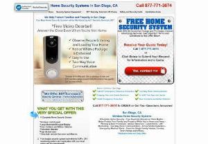 Achieve Greater Safety and Security for Your San Diego Property - Achieve your objective of improved safety and security with the help of our premium home security system in San Diego CA Secure your loved ones and property from potential threats including fire burglary medical emergencies and more with a onetime installation fee of 99