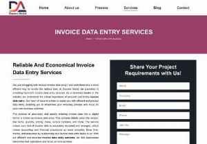 Invoice Data Entry Services - Invoice data entry services involve the accurate and efficient entry of invoice information into digital systems or databases. These services are typically offered by specialized outsourcing companies or freelancers to help businesses streamline their accounts payable processes. The process includes capturing key details from invoices such as invoice number, date, vendor information, item descriptions, quantities, prices, and total amounts. 
