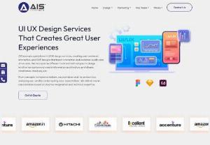 Expert UI UX Design Services | AIS Innovate - Professional UI UX design services to create a meaningful website tailored to your user's needs. We specialize in effective branding to maximize conversions.