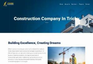 Construction Company in Trichy | Building a Better Future With Us - Sthree Engineers delivers unparalleled expertise and quality craftsmanship. Our team of skilled professionals ensures seamless execution, making us the go-to choice for all your construction needs. Whether it's residential, commercial, or industrial projects and Religious Projects, our commitment to excellence sets us apart. Trust Us for reliable and efficient construction services in Trichy. Your vision, our expertise – building dreams together. 