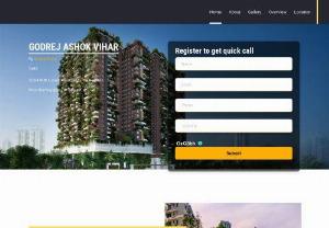 Godrej Ashok Vihar - Godrej Ashok Vihar is a newly launched residential property by Godrej Group. As the name suggest, it is located in Ashok Vihar of Delhi. Moreover, the residential property offers 2, 3 and 4 BHK apartments with modern amenities.