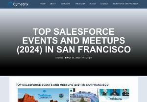 Top Salesforce Events and Meetups 2024 in San Francisco - Explore the top Salesforce events and meetups happening in San Francisco in 2024. Stay updated on the latest trends and innovations in the Salesforce ecosystem.