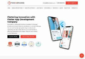 Seamless Flutter App Development Company | TechnBrains - Embark on a journey of innovation with top Flutter App development company Craft visually stunning apps for diverse platforms with TechnBrains.