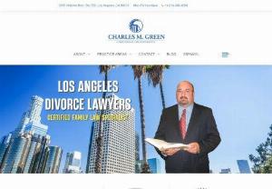 Charles M. Green , APLC - Charles M. Green is a highly skilled courtroom lawyer and Certified California Family Law Specialist. His law firm brings a rare blend of talented legal expertise and deep financial insight to your Los Angeles divorce or family law case., wielding over 26 years of dedicated family law courtroom experience as well as substantial financial expertise as former CPA.