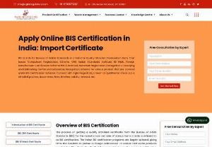 BIS Certification - Indian Standards Bureau Certification is a symbol of excellence and security for goods marketed in India. It guarantees that products meet certain requirements set forth by the Indian government, which address issues like dependability, quality, and safety. A BIS Certification is required for some products to be sold in India. To Know More Visit www.agileregulatory.com