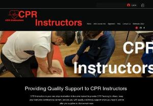 CPR Instructors - CPR Instructors is your one stop destination to become trained to provide CPR Training to others, keep your instructor certifications current, provide you with quality and timely support when you need it, and to offer you supplies at discounted rates.