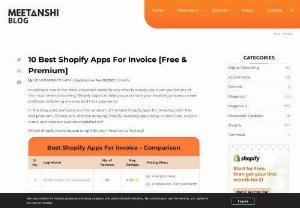 10 Best Shopify Apps for Invoice [Free &amp; Premium] - In the fast-paced world of e-commerce, managing your invoices efficiently is crucial for the success of your Shopify store. To streamline your invoicing process and enhance your business operations, we&#039;ve curated a list of the 10 best Shopify apps for invoices, ranging from free essentials to premium powerhouses. 