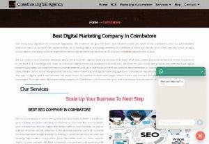 Best digital marketing company in Coimbatore - Best Digital Marketing Company in Coimbatore. We are providing a wide range of Digital Marketing Services in Coimbatore. Lead generation company.