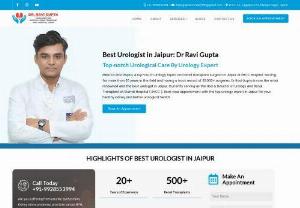 Discover Excellence in Urology with Dr. Ravi Gupta - Top Urologist in Jaipur - Experience top-notch urological care with Dr. Ravi Gupta, renowned for his expertise as the best urologist in Jaipur, having 20+ years of experience. From cutting-edge treatments to compassionate patient care, trust Dr. Gupta for comprehensive urology services at Eternal Hospital. Having a specialty in Renal transplantation, prostate treatment, kidney stone, and laparoscopy.
