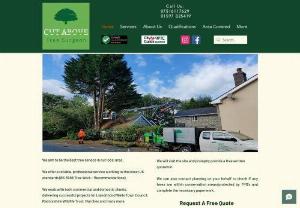 Cut Above Tree Services - Reliable, professional, qualified and insured. We aim to be best tree service in the local area covering an approximate 20 mile radius of Llandrindod Wells. Our services include tree pruning, reductions, dismantles, crown raises, dead wooding and felling. Fruit tree pruning. Hedge trimming, reductions and removals. Chipper hire with operator. Stump grinding and eco plugs. Firewood splitting. Tree planing and estate management. All our arborists are emergency forestry first aid trained...
