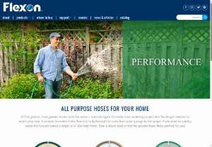 Flexon Durable Garden Hoses - Flexon offers a variety of durable garden hoses for home use, from light to heavy-duty applications. Find the right hose for your needs.